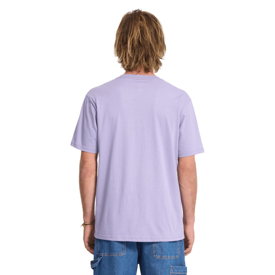 T shirt Volcom Stone Blanks Purple Ash Black Insidshop.com