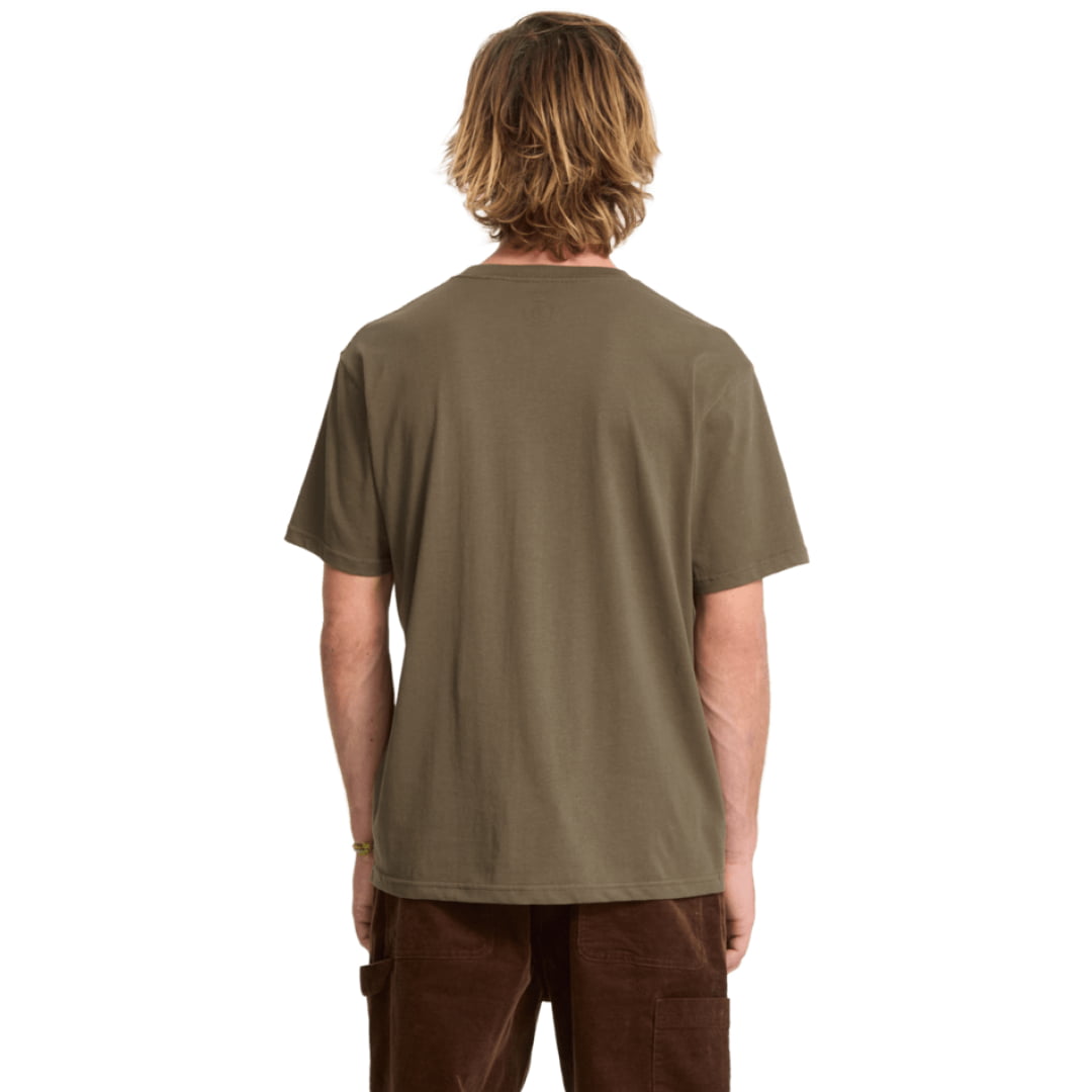 T shirt Volcom Stone Blanks Sage Leaf Black Insidshop.com