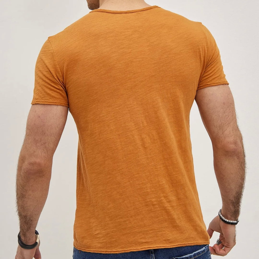 T-shirt Y.Two Col Rond F038 Tabacco - Y.two Light Gris
