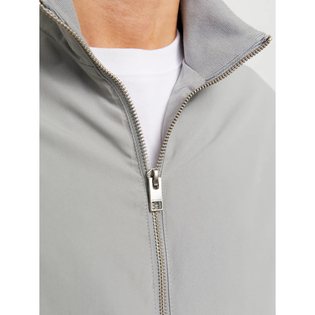 Veste Bomber Jack & Jones JJERUSH Harrington Ultimate Grey