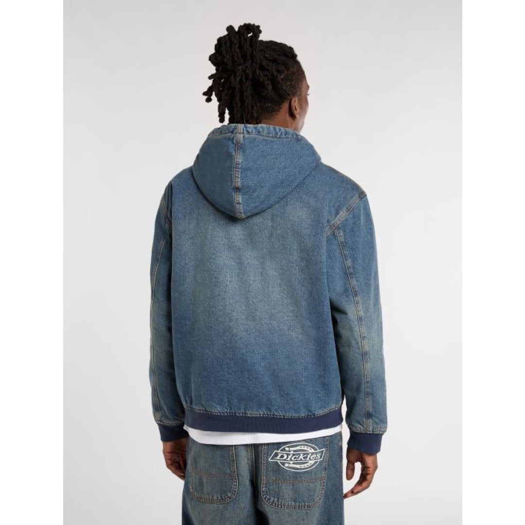 Veste Dickies Hilham Khaki Tinted Blue - Insidshop.com