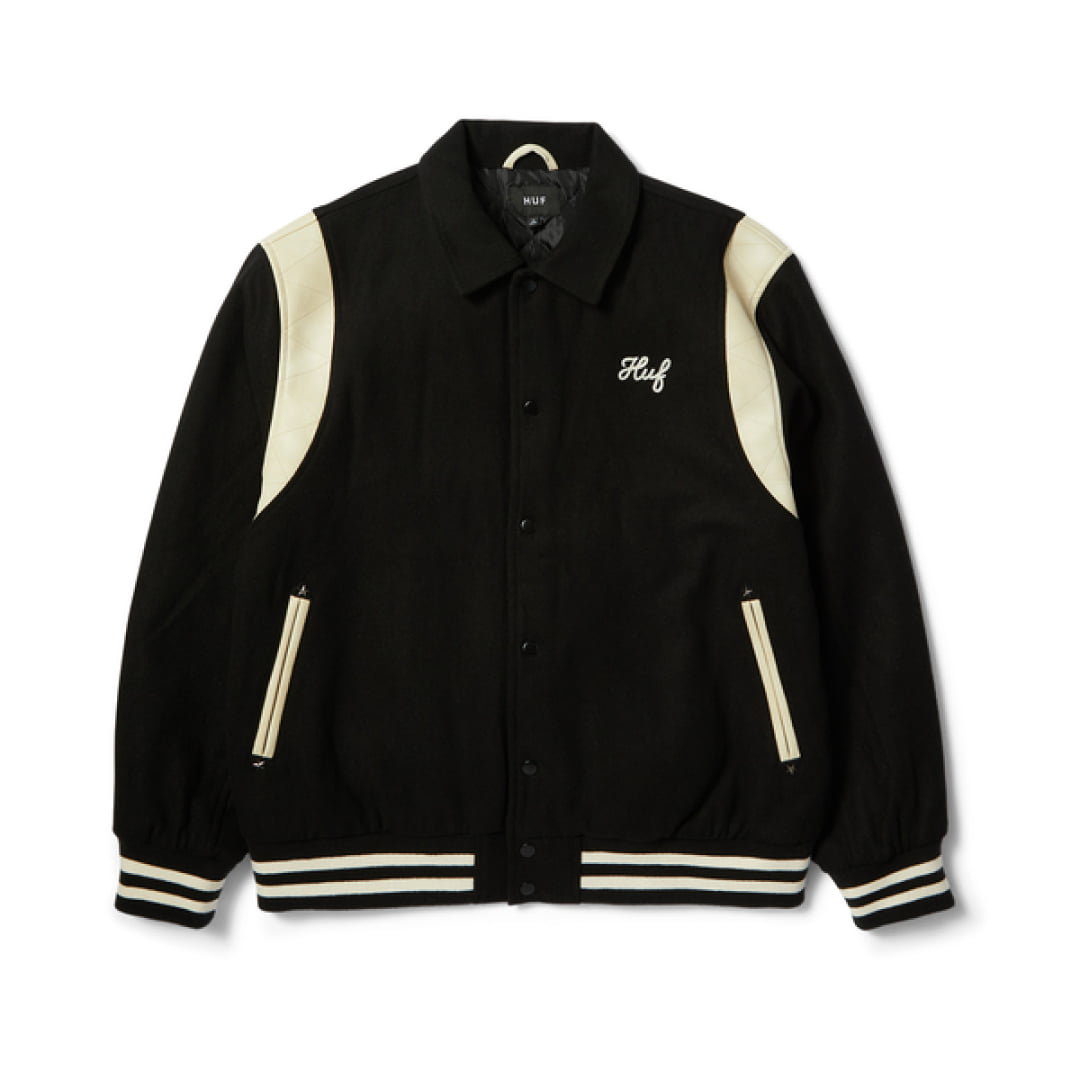 Veste HUF Song Varsity Black - Huf - Insidshop.com