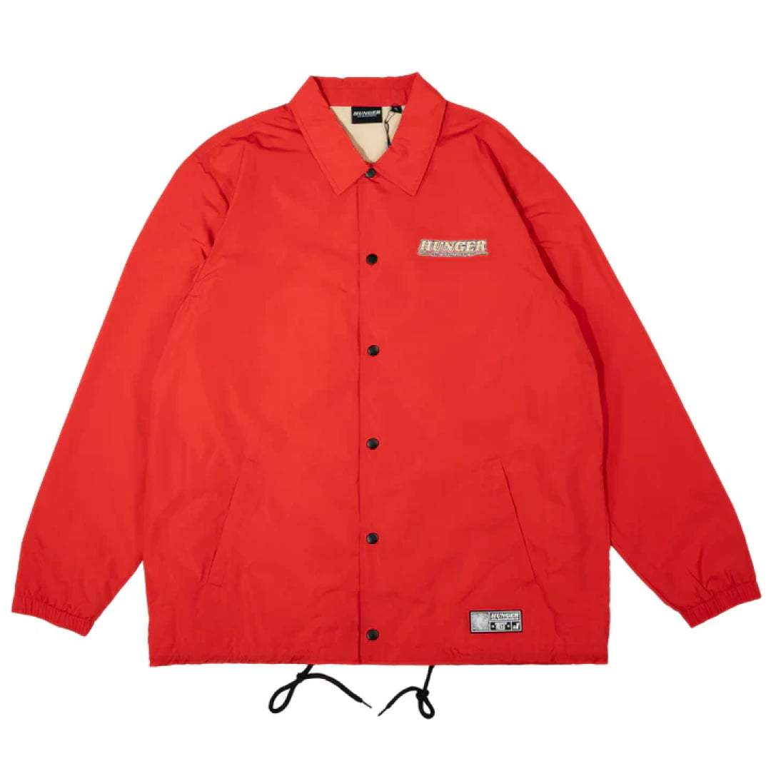 Veste HUNGER Cobra Coach Jacket Red - Hunger - Insidshop.com