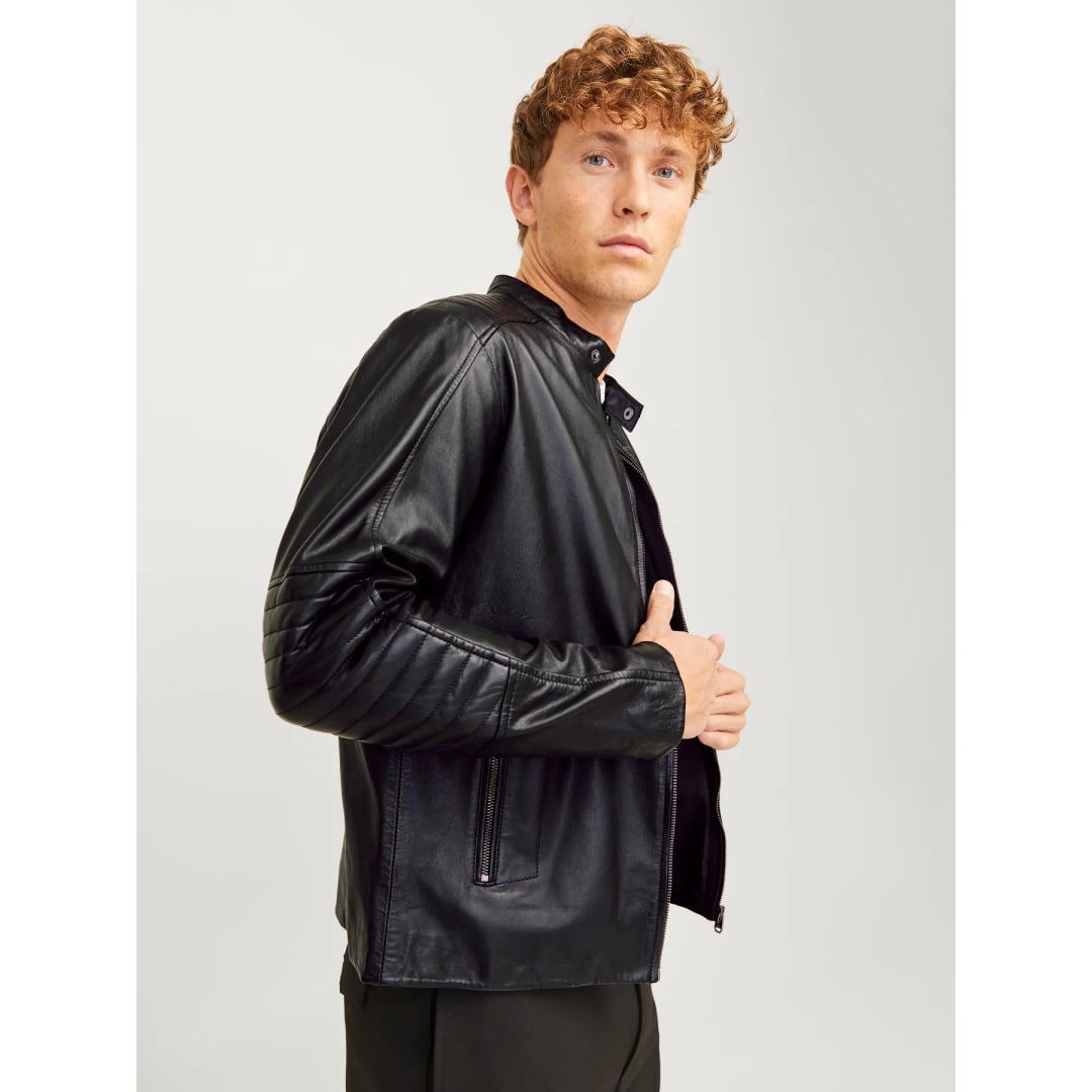 Veste Jack & Jones JJELIAM Lamb Black - Jjeliam