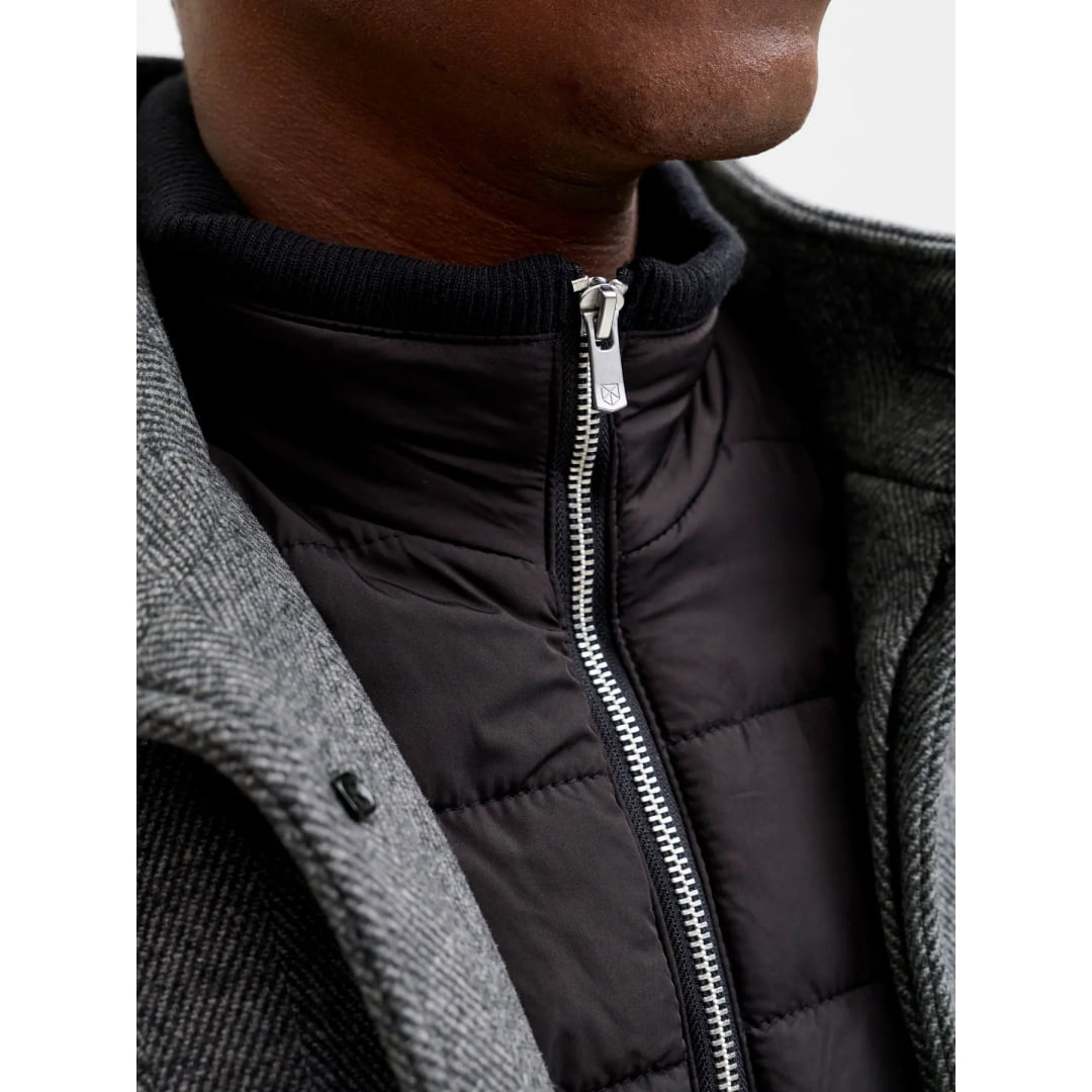 Veste Jack & Jones JPRCCKEITH Wool Blend Stancollar Coat