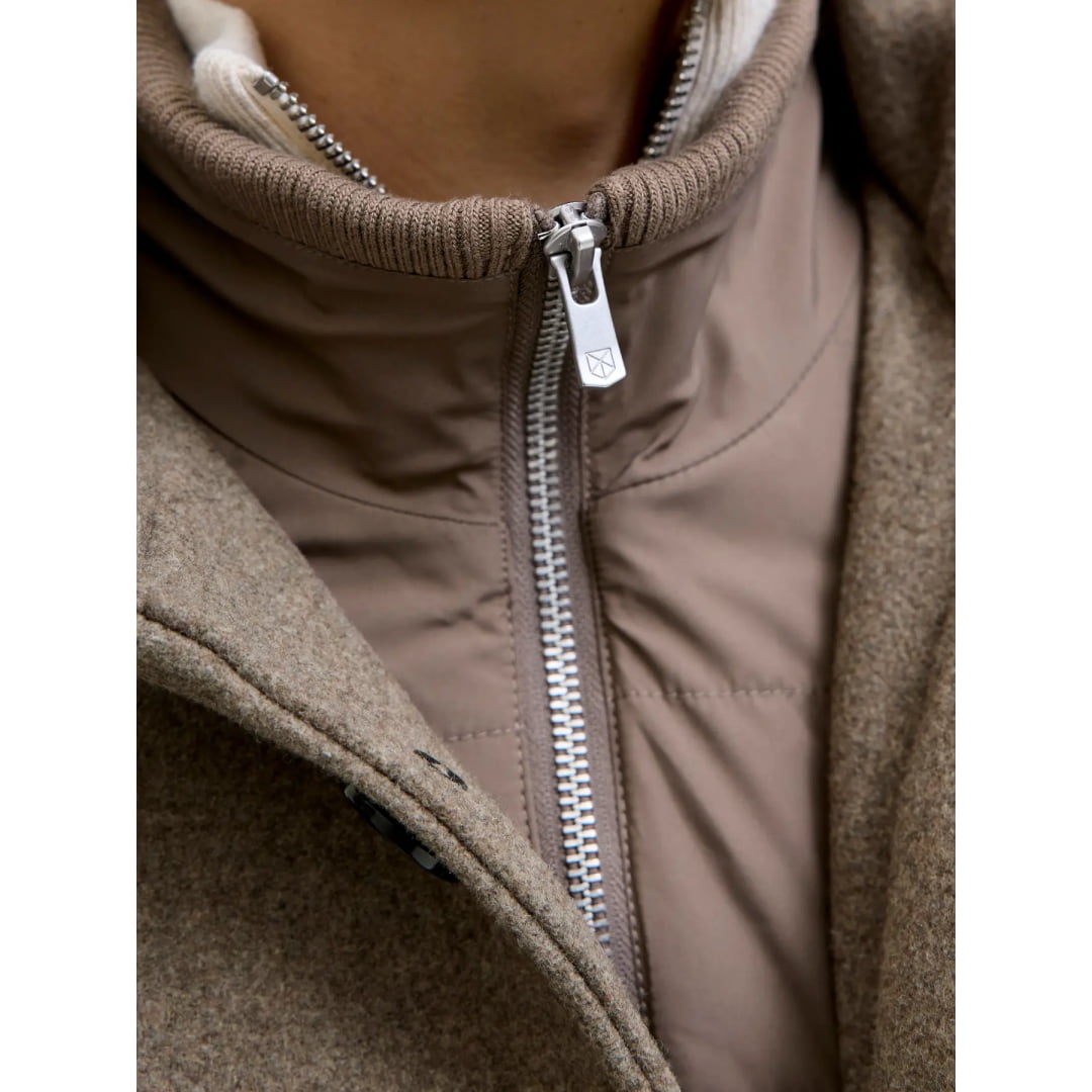 Veste Jack & Jones JPRCCKEITH Wool Blend Stancollar Coat