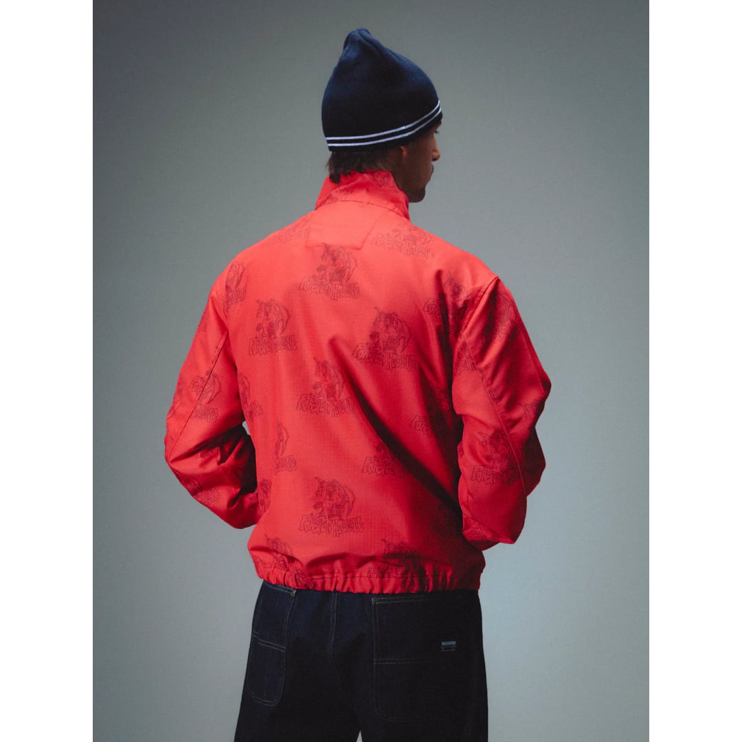 Veste Jacker Karen Ripstop Nylon Red - Insidshop.com