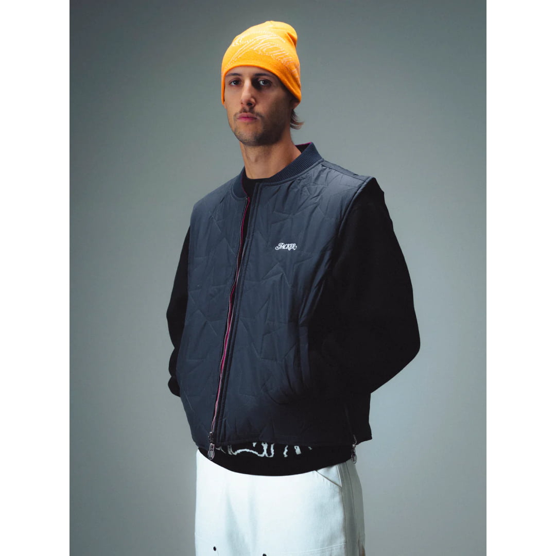 Veste Jacker Reversible Sleeveless Navy & Red