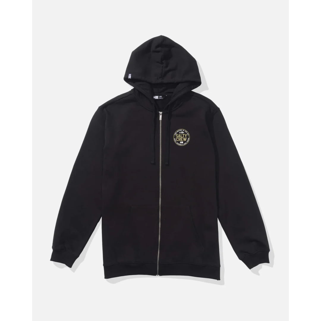 Veste Salty Crew Legendary Zip Fleece Black - Insidshop.com