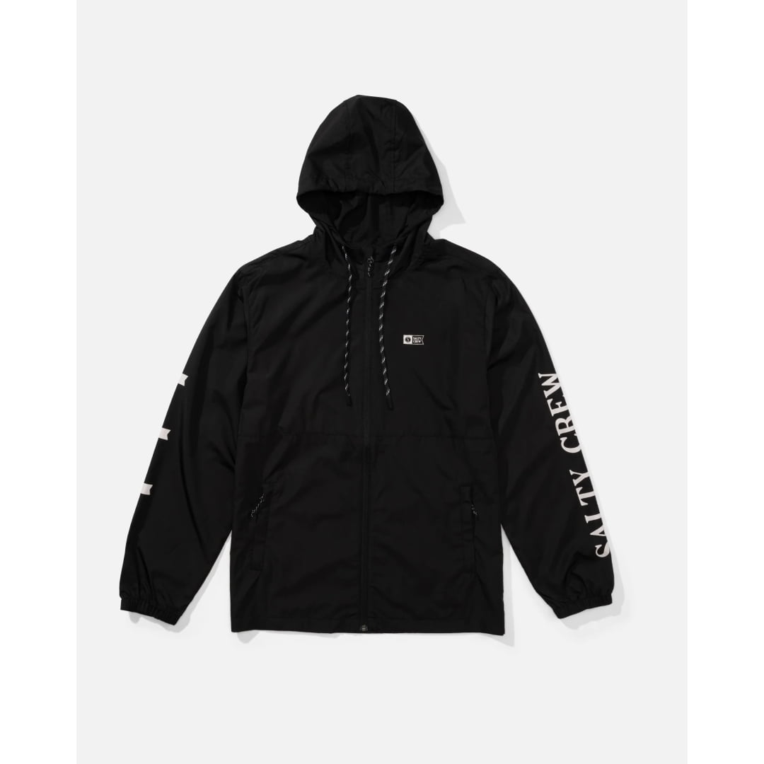 Veste Salty Crew Surface Windbreaker Black - Insidshop.com