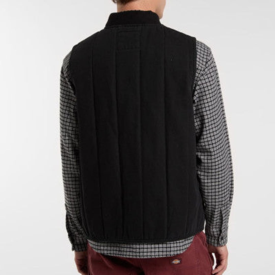 Veste Sans Manches Dickies Quilted Canvas Black