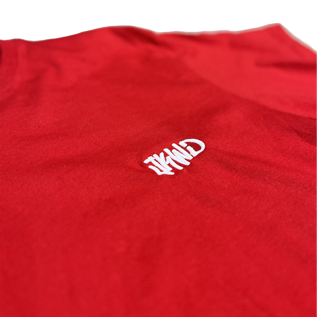 T-shirt Juncky Wood Lil' Basic Red & White