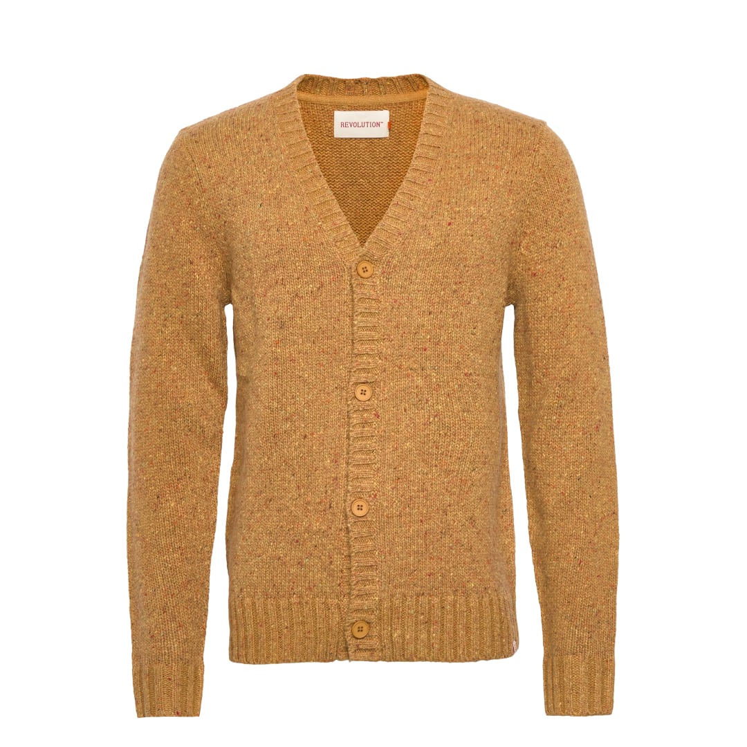 Cardigan RVLT 6543 Regular Knit - L / Yellow - rvlt regular