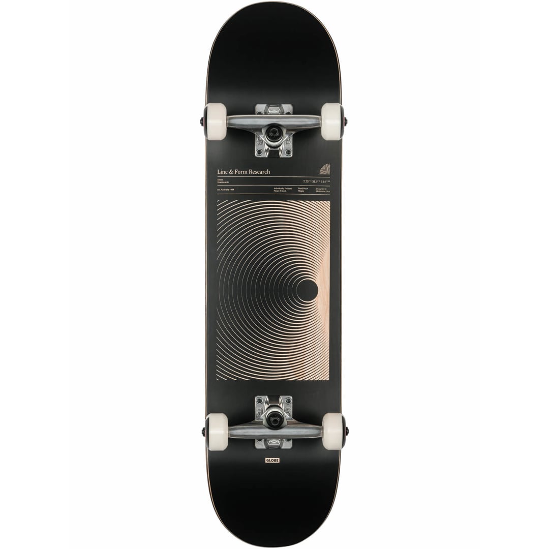 Skateboard Globe G1 Lineform - 7.75 / Black - Skateboards