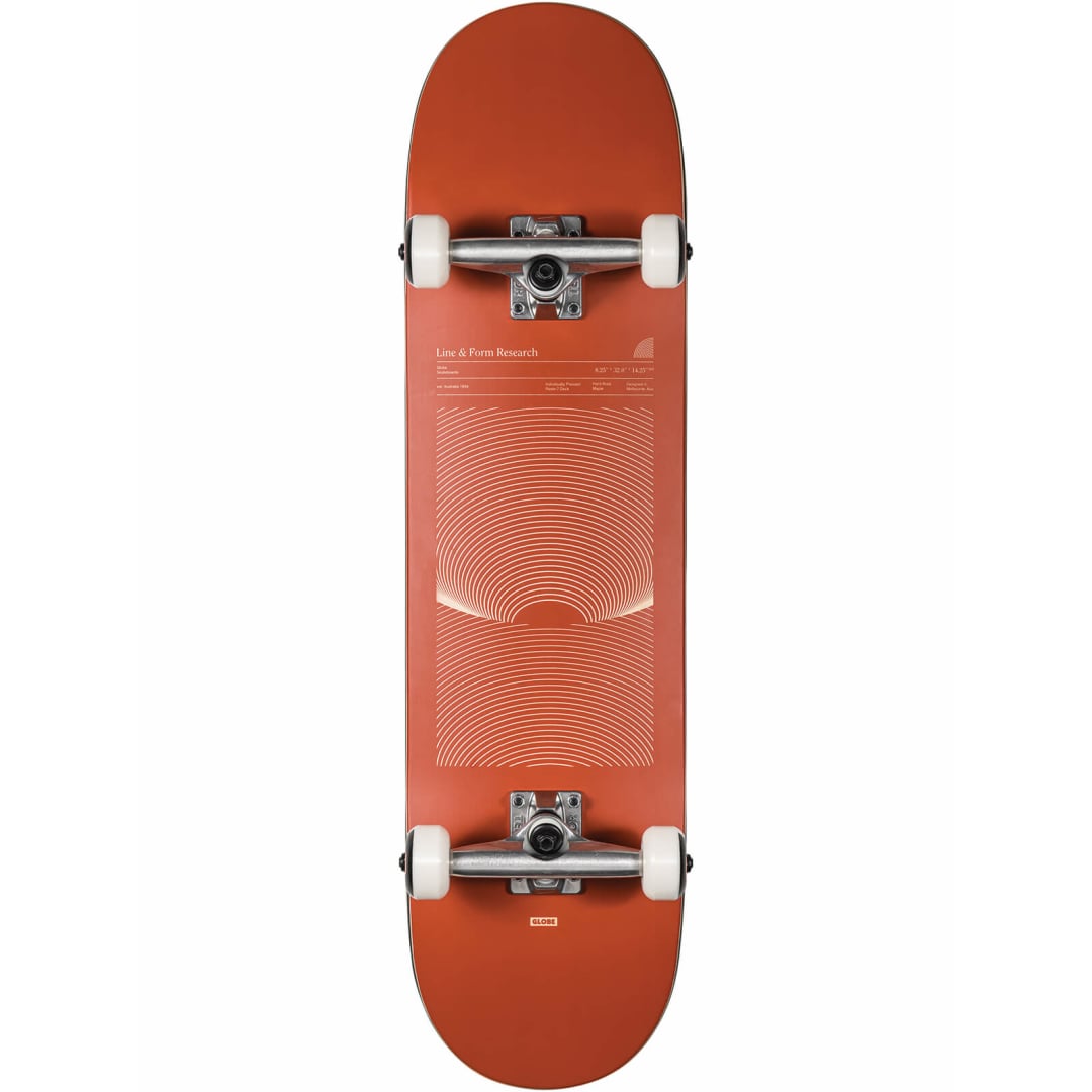Skateboard Globe G1 Lineform - 8.25 / Cinnamon - Skateboards