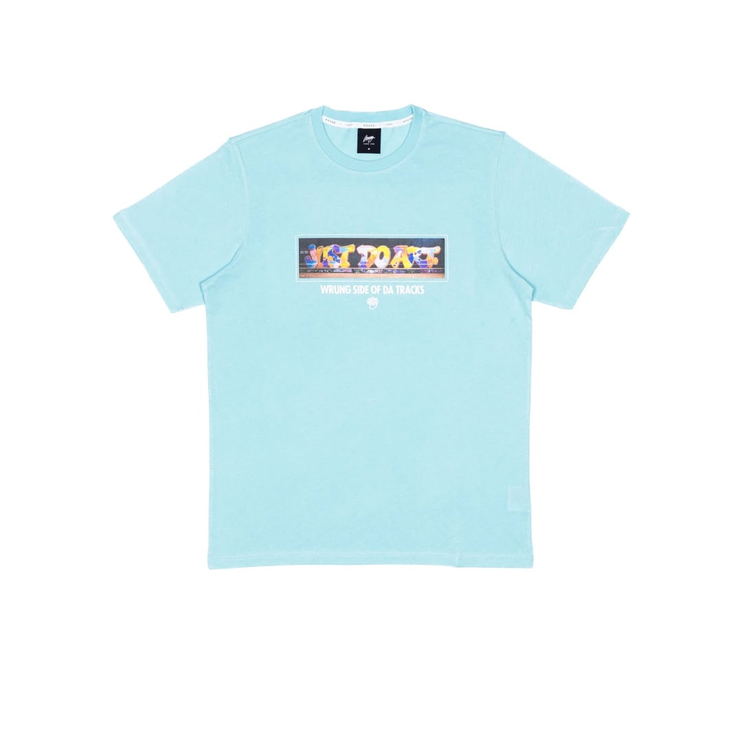 T-shirt Wrung Just Do Art Tyfany Blue - Insidshop.com