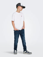 T-shirt Only & Sons OSJFRED Life RLX SS Label Bright White