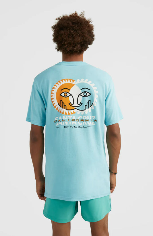 T-shirt O'neill Sunface Blue Top