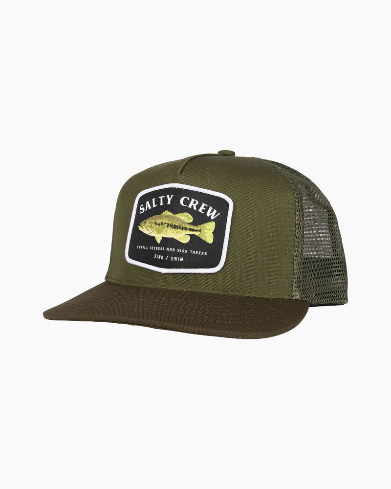 Casquette Salty Crew Big Mouth Trucker Olive