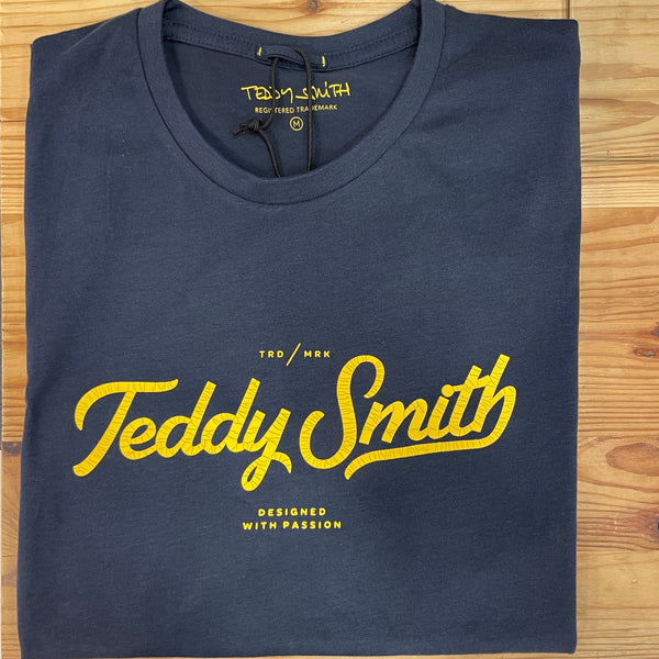 T-shirt Teddy Smith Janick Total Navy