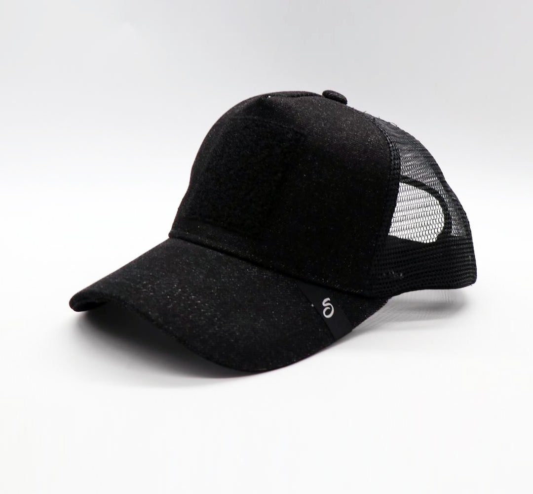 Casquette Scratchys Trucker Jeans Noir