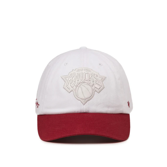 Casquette 47 Brand TommyH x NBA NewYork Knicks Courtside Cleanup White