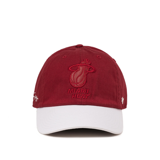 Casquette 47 Brand TommyH x NBA Miami Heat Courtside Cleanup Red
