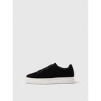 Basket Selected SLHDAVID Chunky Suede Black - Slhdavid
