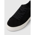 Basket Selected SLHDAVID Chunky Suede Black - Slhdavid