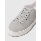 Basket Selected SLHDAVID Chunky Suede Grey - Slhdavid