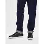Basket Selected SLHEVAN Leather Black - Slhevan