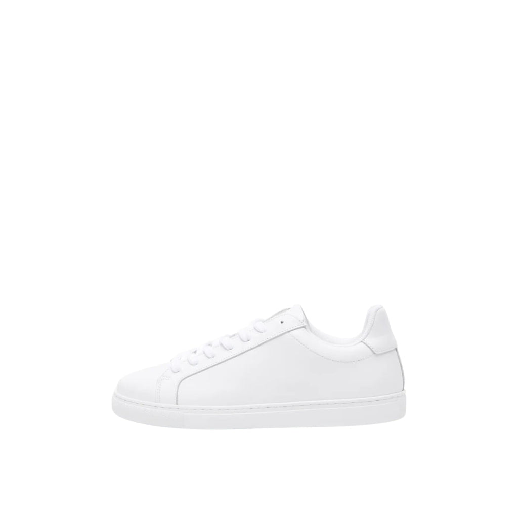 Basket Selected SLHEVAN Leather White - Slhevan