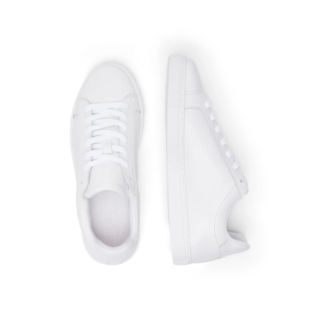 Basket Selected SLHEVAN Leather White - Slhevan