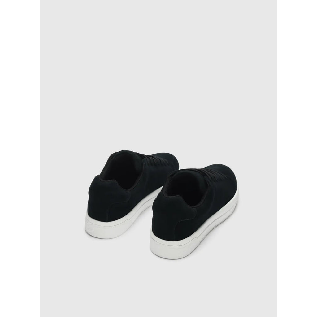 Basket Selected SLMDAVID Chunky Suede 2.0 Black - Slmdavid