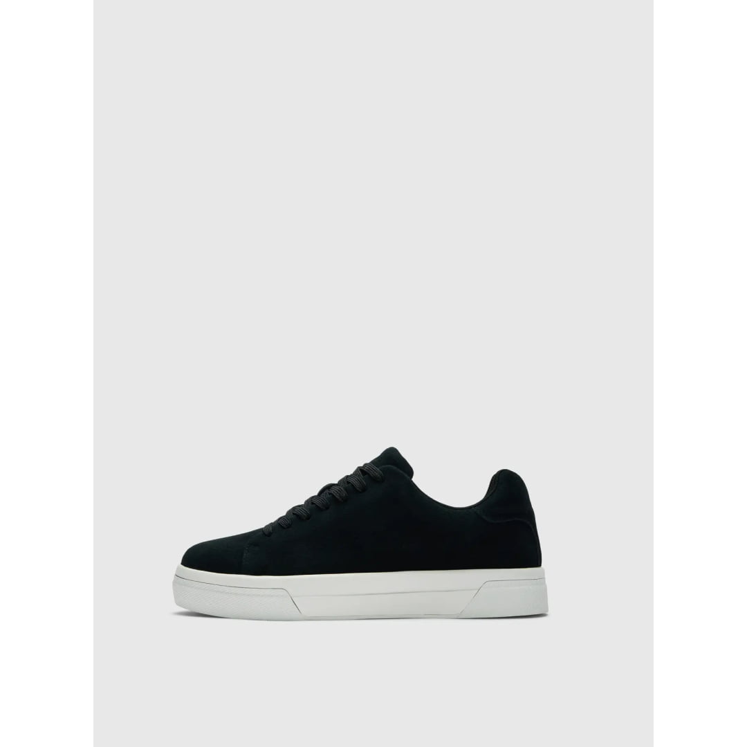 Basket Selected SLMDAVID Chunky Suede 2.0 Black - Slmdavid