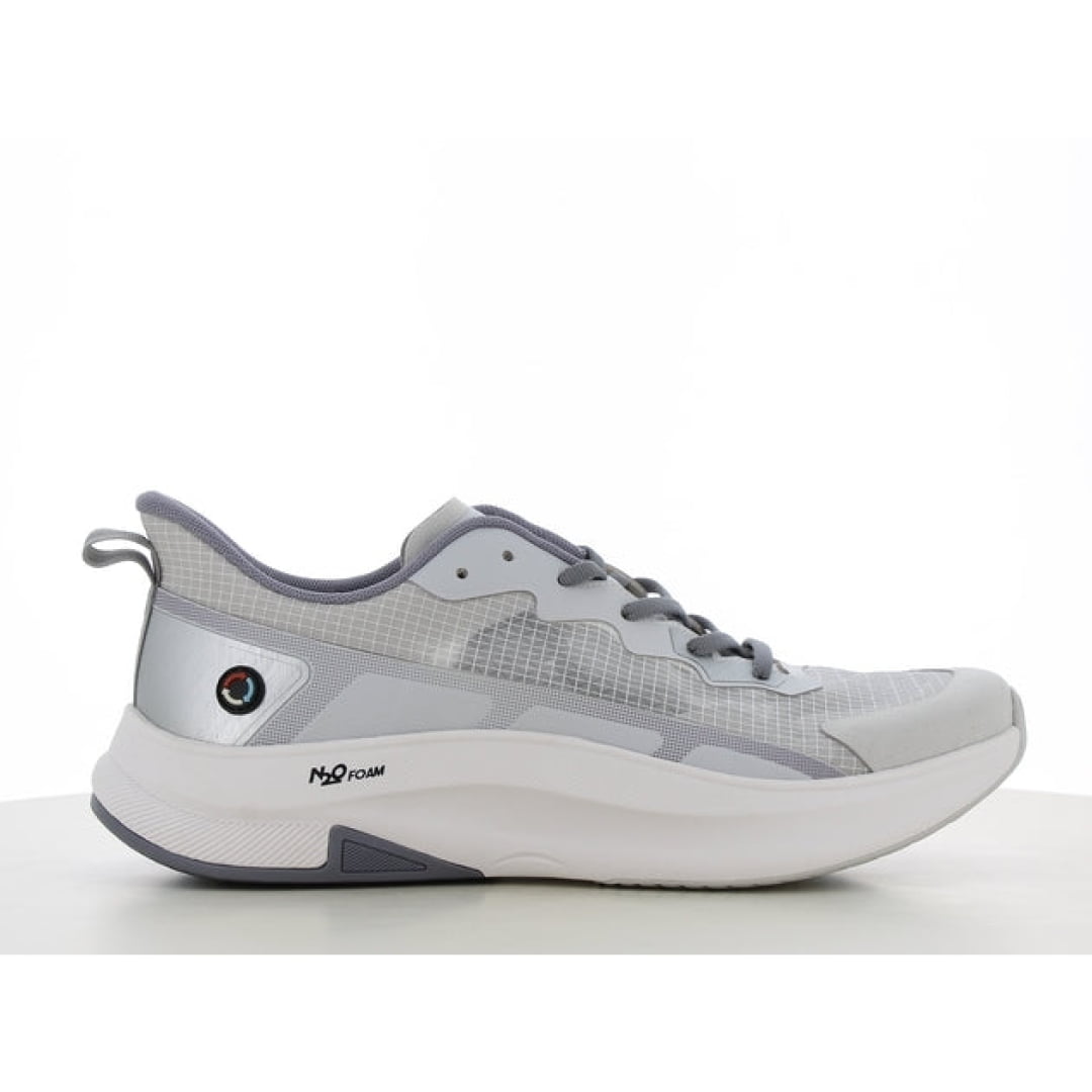 Basket SJ B8487 Light Grey Off White - Sj