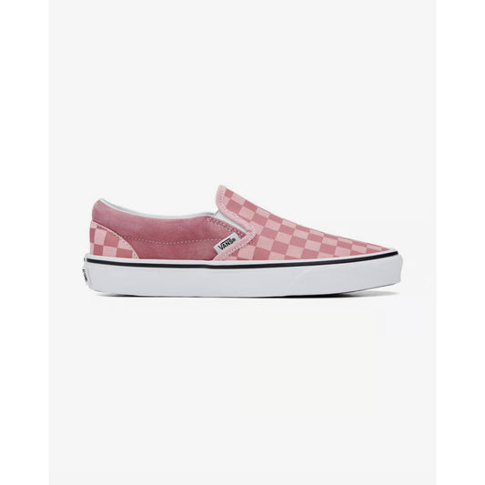 Basket Vans Classic Slip-On Checkerboard Mauve - Slip-on
