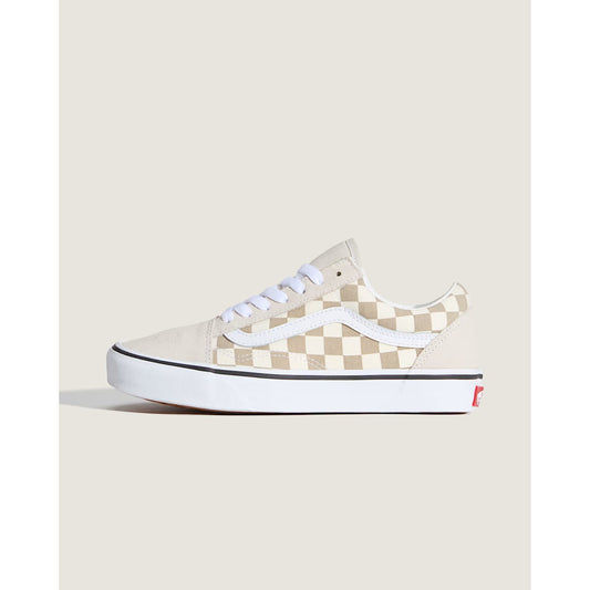 Basket Vans Old Skool Checkerboard Oatmeal - Insidshop.com
