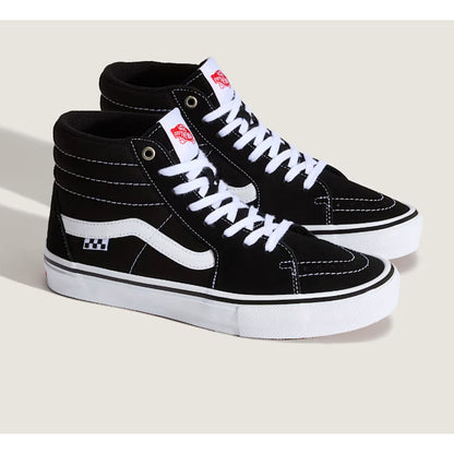 Basket VANS Skate SK8 Hi Black White Vans Sk8 Insidshop.com