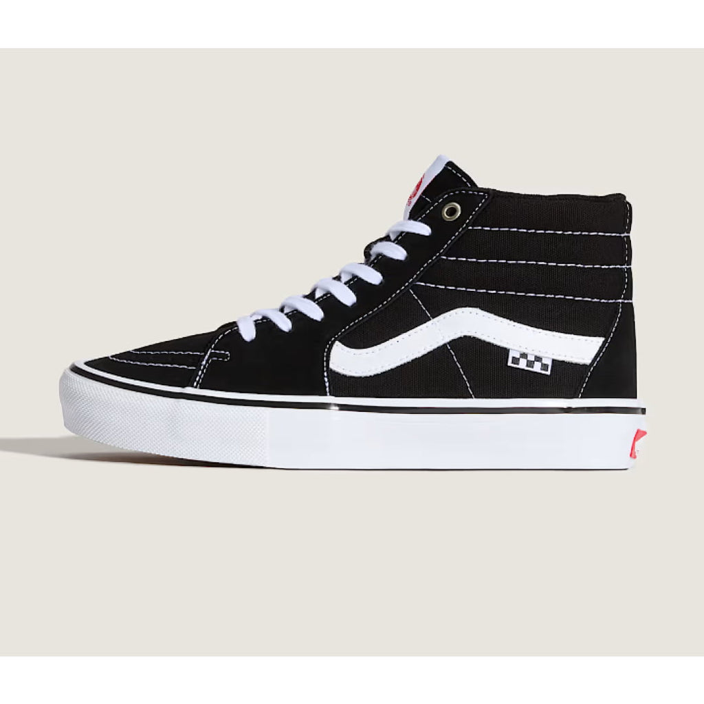 Basket VANS Skate SK8 Hi Black White Vans Sk8 Insidshop.com