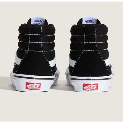 Basket VANS Skate SK8 Hi Black White Vans Sk8 Insidshop.com