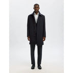 Blazer Selected SLHSLIM Reed Wool Dark Sapphire Structure
