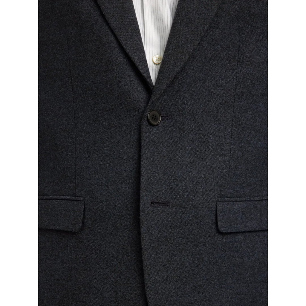 Blazer Selected SLHSLIM Reed Wool Dark Sapphire Structure