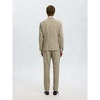 Blazer Selected SLMSLIM-OASIS Linen Sand - Slmslim-oasis