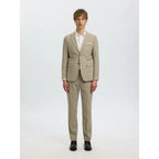 Blazer Selected SLMSLIM-OASIS Linen Sand - Slmslim-oasis