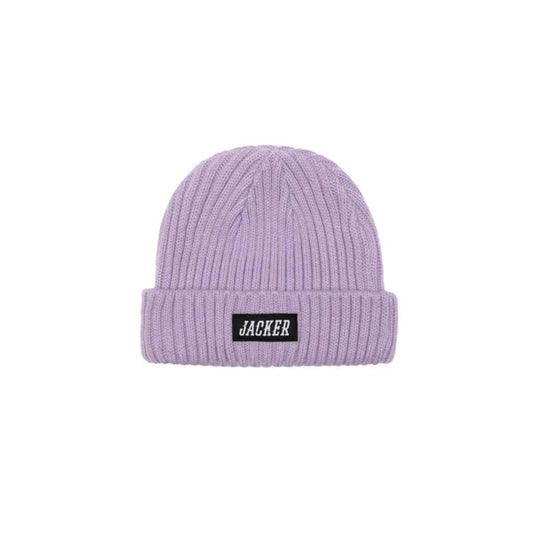 Bonnet Jacker Team Short Beanie Lavender - Black