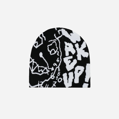 Bonnet Jacker Wake Up! Black - Unique / Up! - Insidshop.com