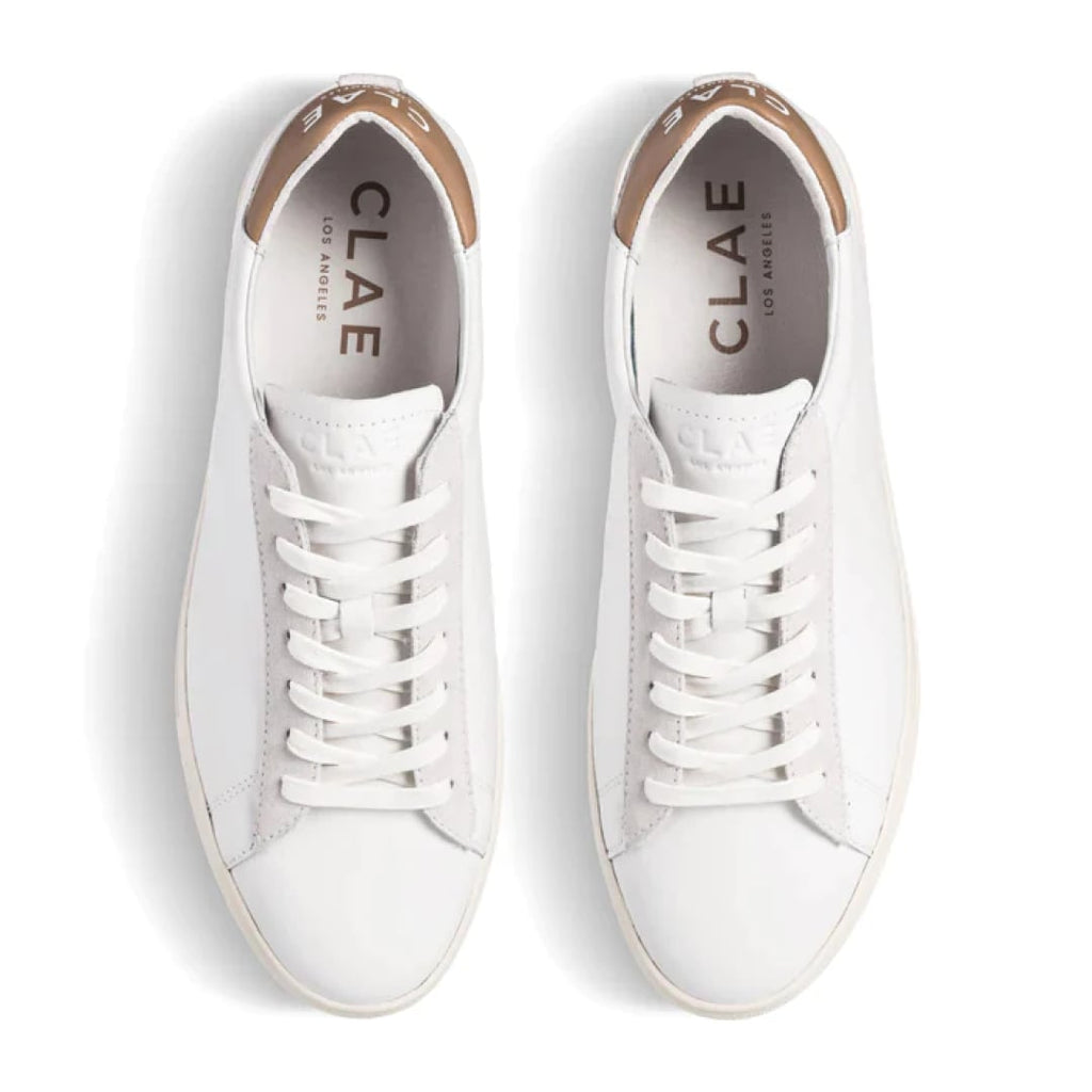 BRADLEY CALIFORNIA WHITE LEATHER CAMEL - Bradley California