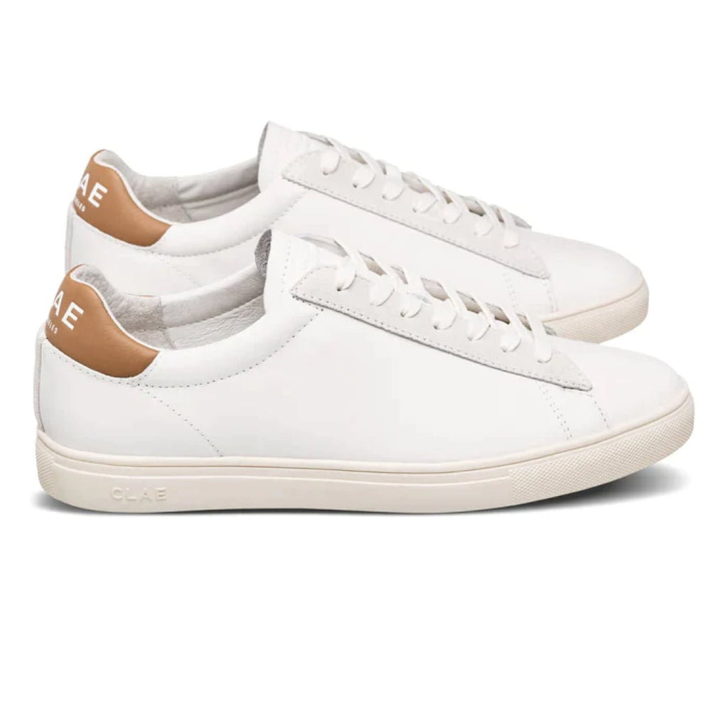 BRADLEY CALIFORNIA WHITE LEATHER CAMEL - Bradley California