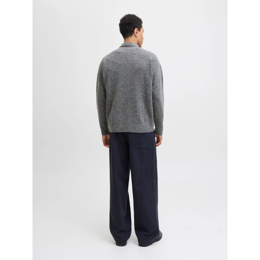 Cardigan Jack & Jones JPRBLUFINN Knitt Button Medium Grey